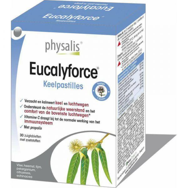 Physalis Keelpastilles Eucalyptes 30ZTB