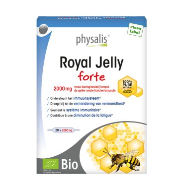 Physalis Royal Jelly Forte Biologisch 20 stuks