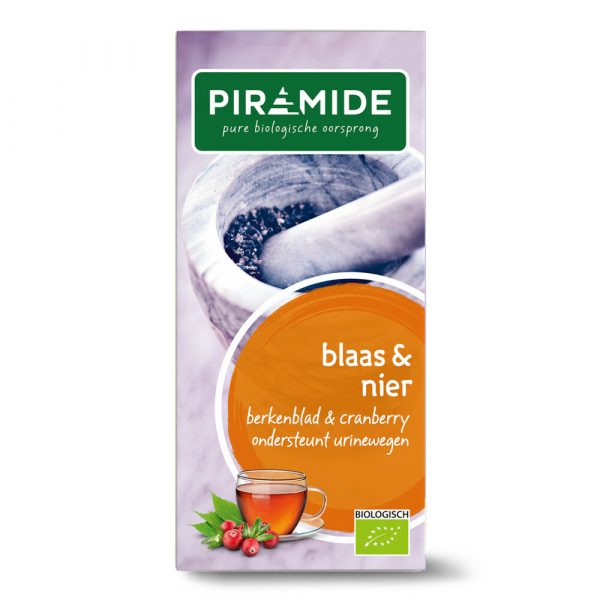 3x Piramide Blaas&Nierthee Bio 20 stuks