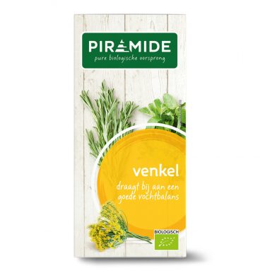 3x Piramide Kruidenthee Bio Venkel 20 stuks