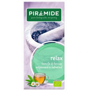 3x Piramide Relax Thee Bio 20 stuks