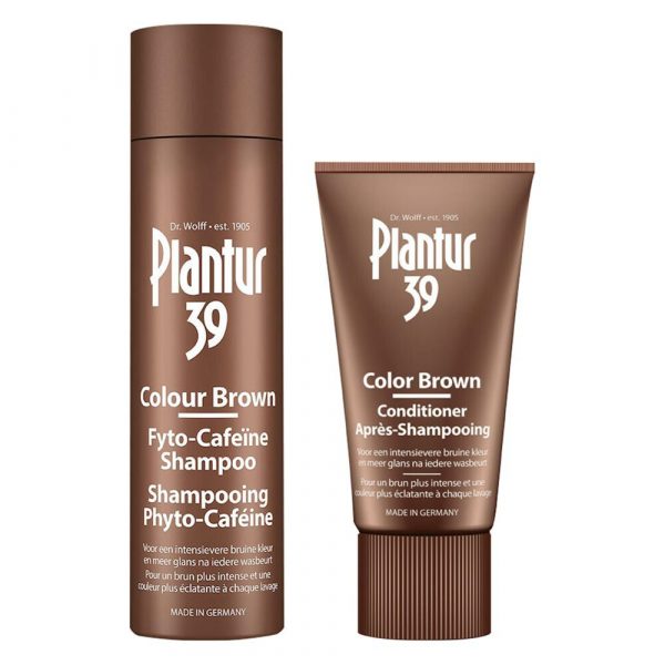 Plantur 39 Cafeïne Shampoo en Conditioner voor Bruin haar Pakket