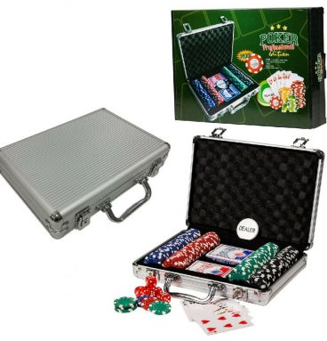 Poker Set Alu Koffer 200 delig