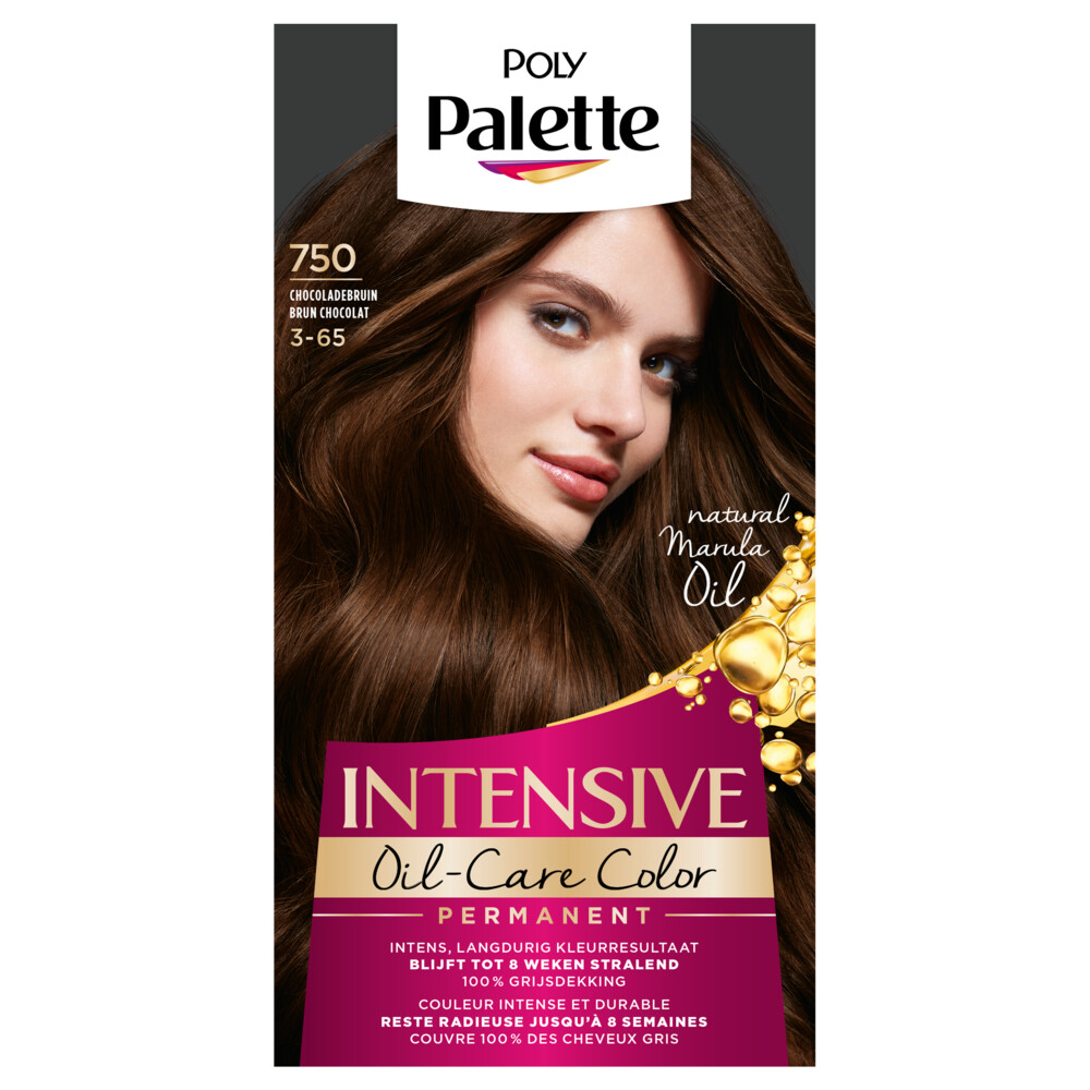 Poly Palette Haarverf 750 Chocolade Bruin 115 ml