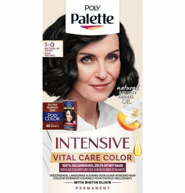 3x Poly Palette Vital Care 1-0 Natuurlijk Zwart