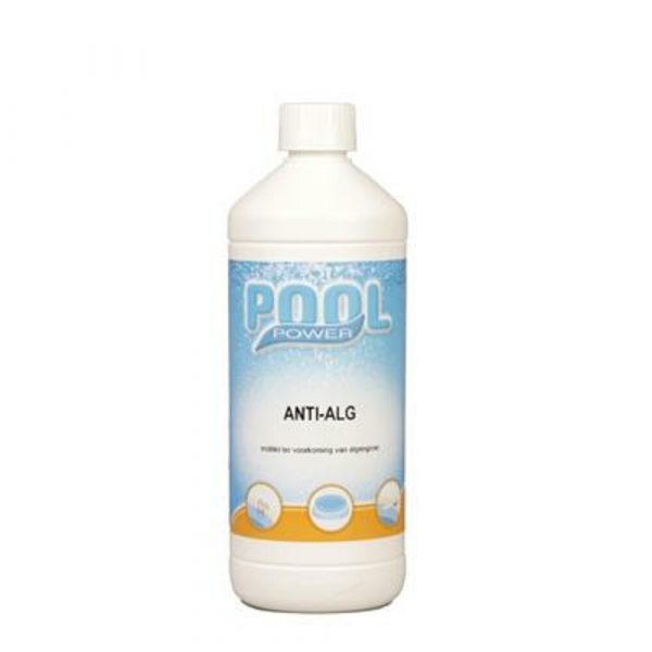 Pool Power Anti Alg Zwembad Reiniging 1 liter