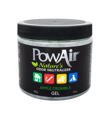 PowAir Geurverwijderaar Gel Klein Apple Crumble 400 gr