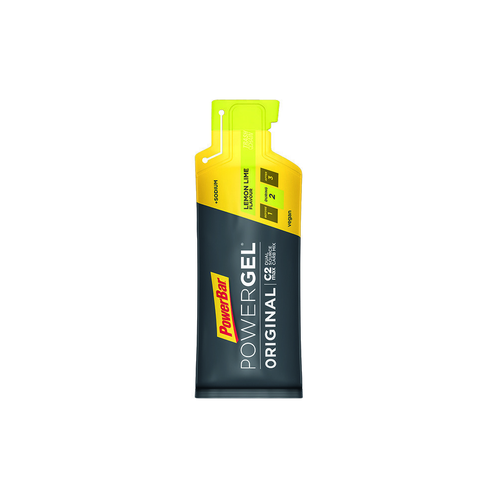 6x PowerBar Powergel Original Lemon-Lime 41 gr