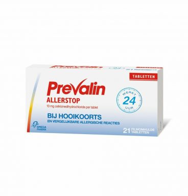 Prevalin Allerstop Cetirizine 21 tabletten