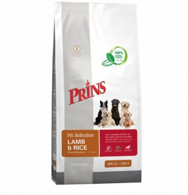 Prins Fit Selection Hond Lam - Rijst 2 kg