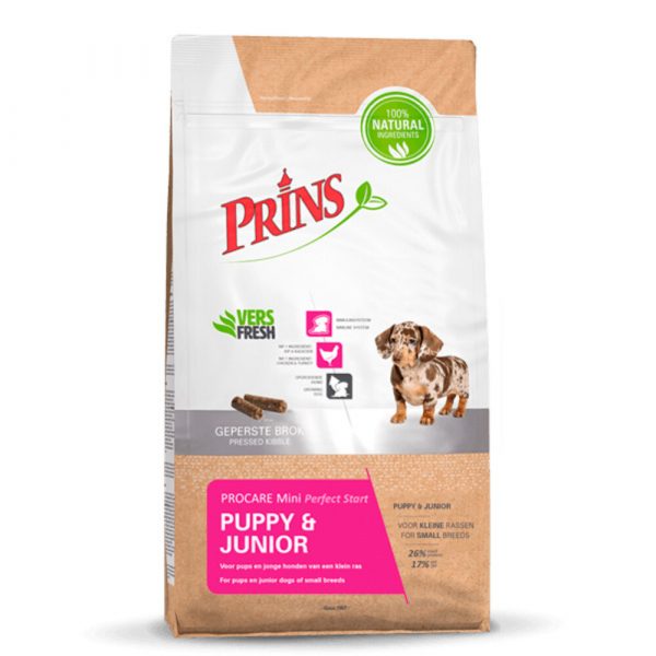 Prins Hondenvoer ProCare Perfect Start Mini Pup&Junior 15 kg