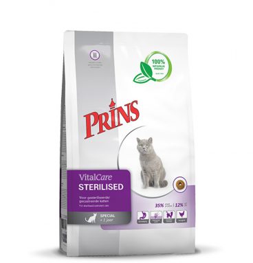 Prins Kattenvoer VitalCare Sterilised 4 kg