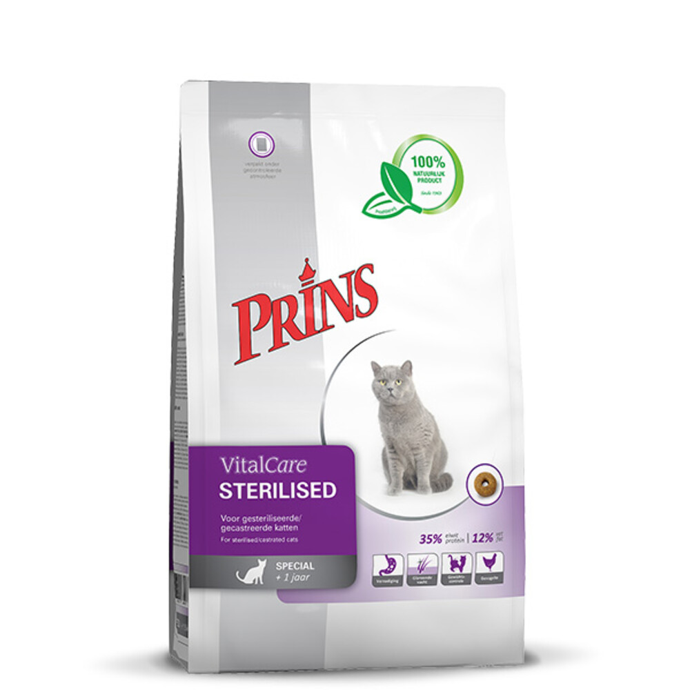 Prins Kattenvoer VitalCare Sterilised 4 kg