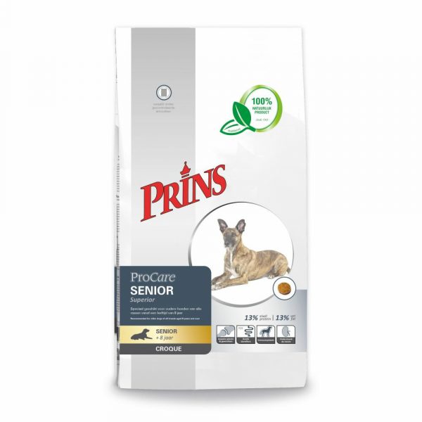 Prins ProCare Croque Senior Superior Hondenvoer 10 kg