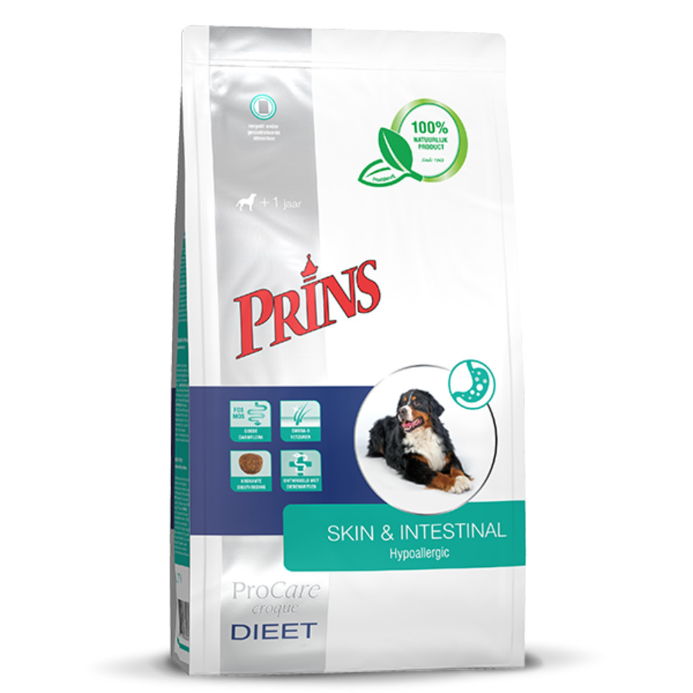 Prins ProCare Dieet Croq Skin&Intestinal Hypoallergeen Hondenvoer 10 kg