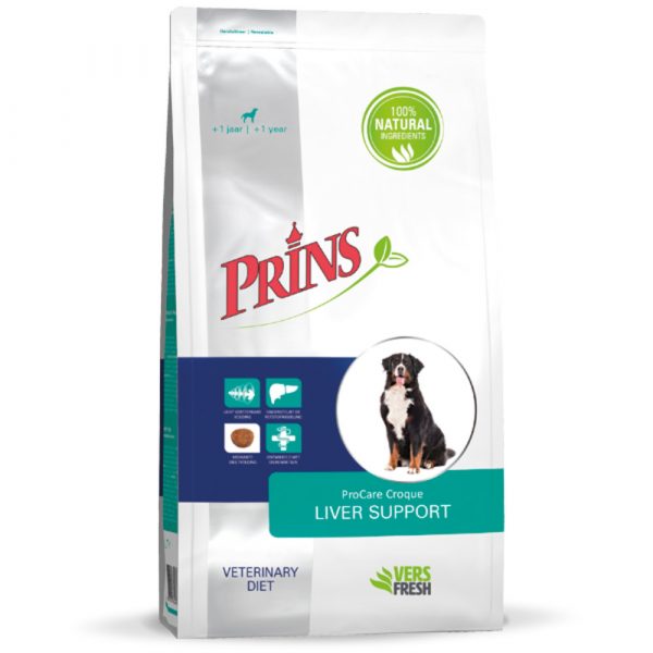 Prins ProCare Diet Croque Liver Support Hondenvoer 10 kg