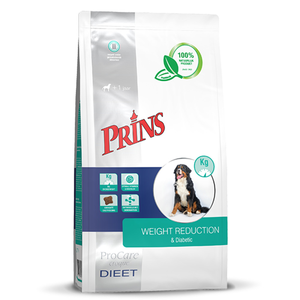 Prins ProCare Diet Croque Weight&Diabetes Hondenvoer 10 kg