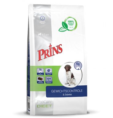 Prins ProCare Diet Gewichtscontrole&Diabetes Hondenvoer 15 kg