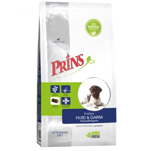 Prins ProCare Diet Huid&Darm Hypoallergeen Hondenvoer 15 kg