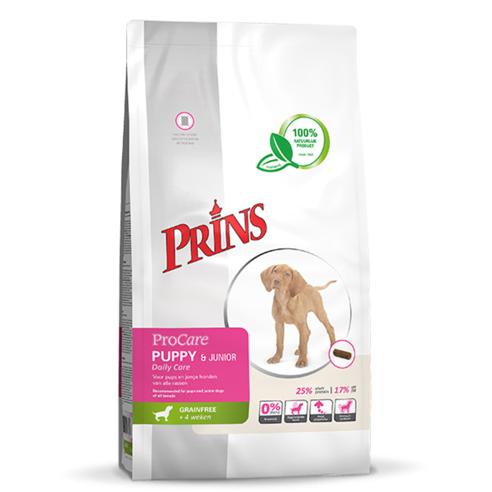 Prins ProCare Graanvrij Puppy Junior 3 kg