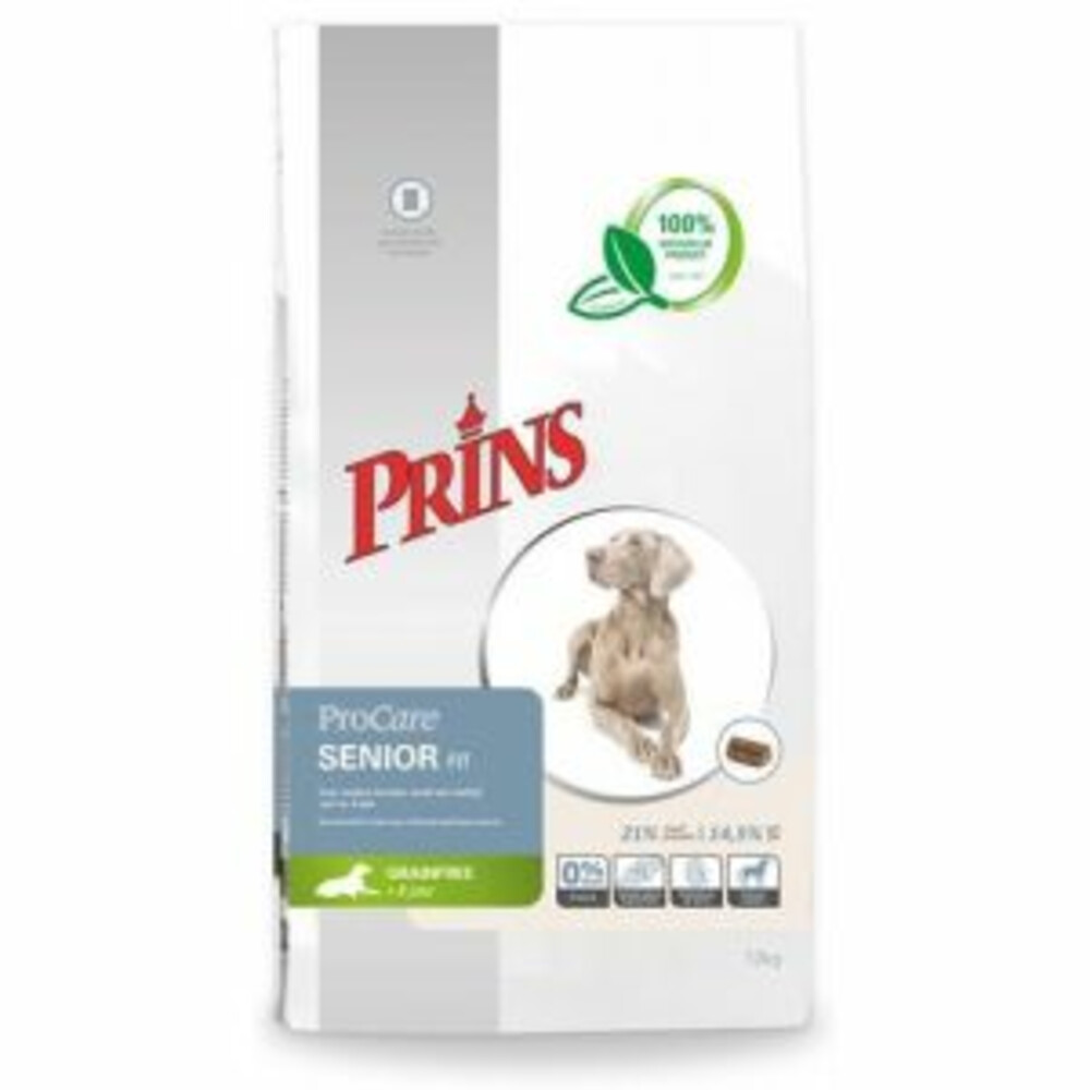 Prins ProCare Graanvrij Senior Fit 12 kg