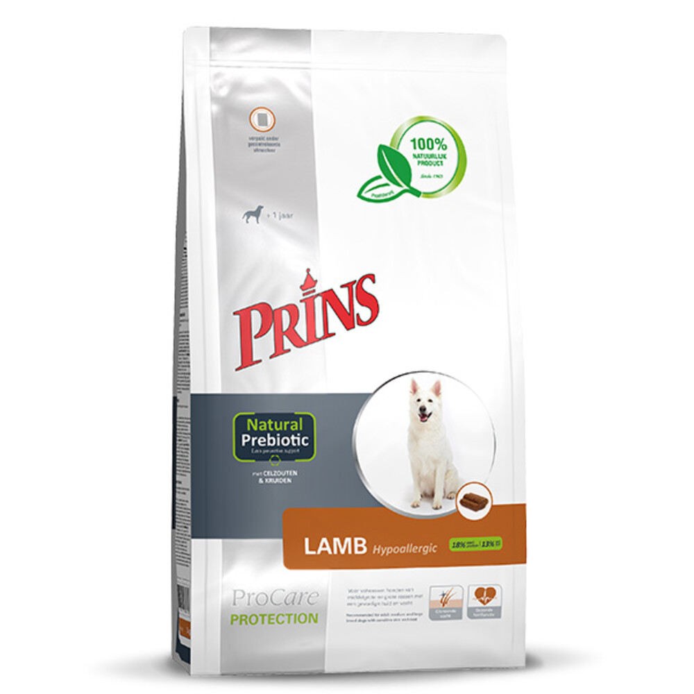 Prins ProCare Protection Hypoallergic Lam Hondenvoer 15 kg