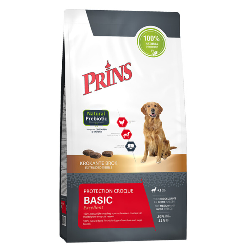 Prins Protection Croque Basic Excellent Hondenvoer 10 kg