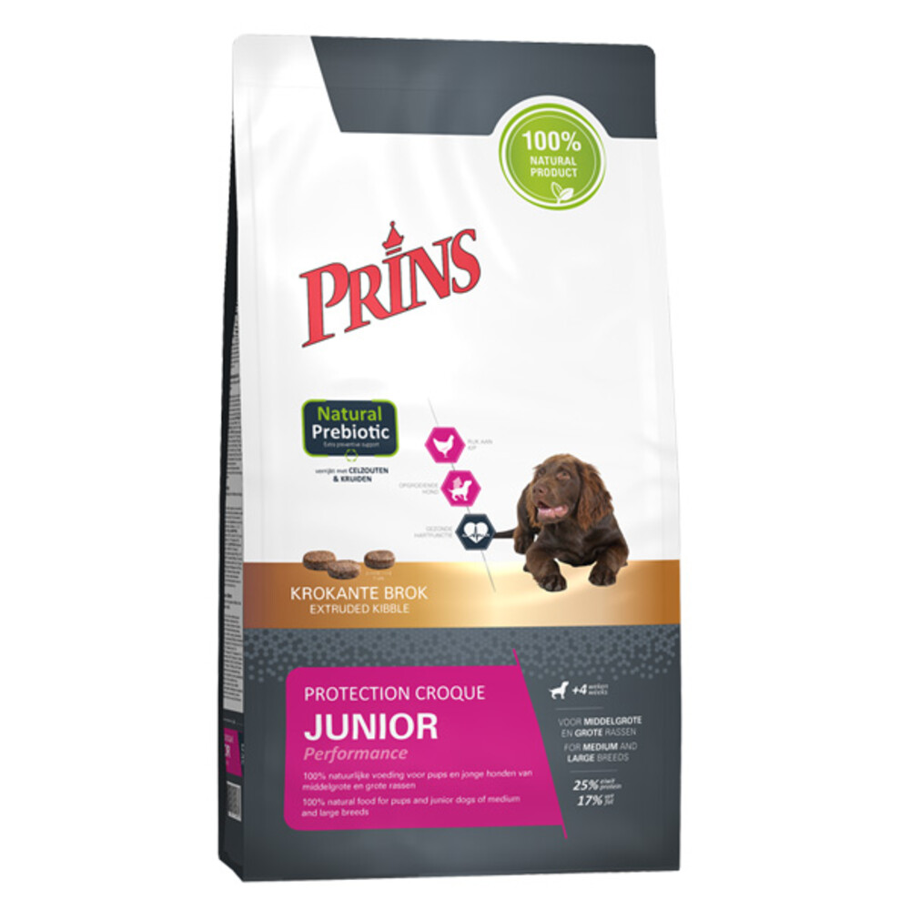 Prins Protection Croque Junior Performance Hondenvoer 10 kg