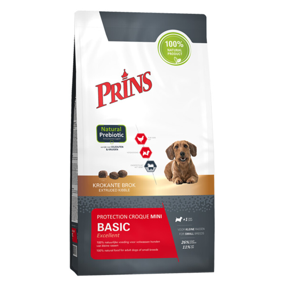 Prins Protection Croque Mini Basic Excellent Hondenvoer 10 kg