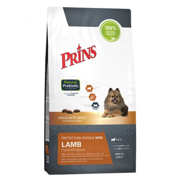 Prins Protection Croque Mini Hypoallergic Lam Hondenvoer 10 kg