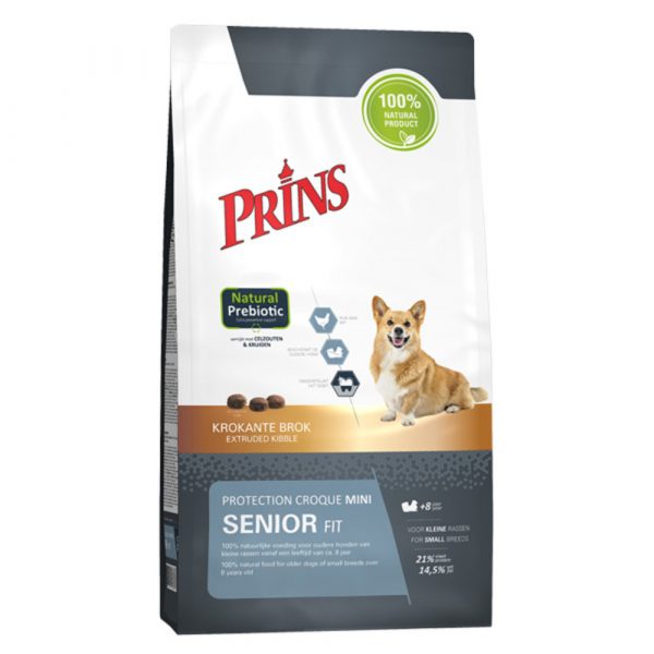 Prins Protection Croque Mini Senior Fit Hondenvoer 10 kg