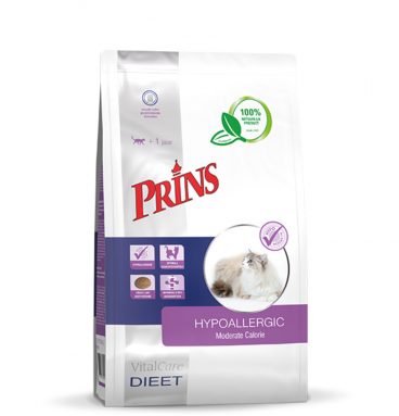 Prins VitalCare Dieet Hypoallergic Moderate Calorie Kattenvoer 1