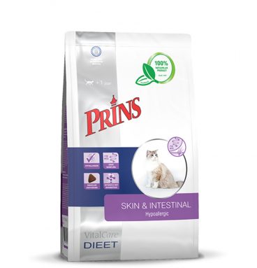 Prins VitalCare Diet Skin&Intestinal Hypoallergeen Kattenvoer 1