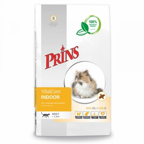 Prins VitalCare Indoor Kattenvoer 10 kg