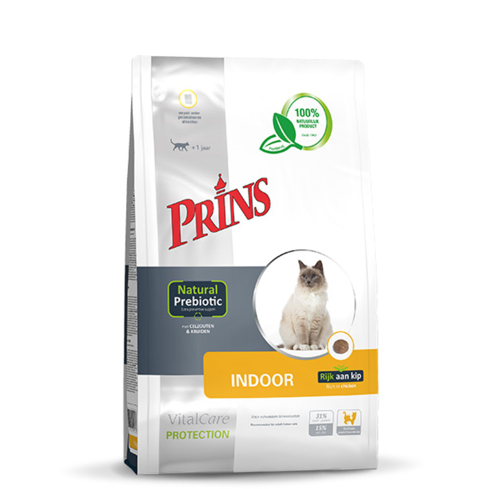 Prins VitalCare Protection Indoor Kattenvoer 1