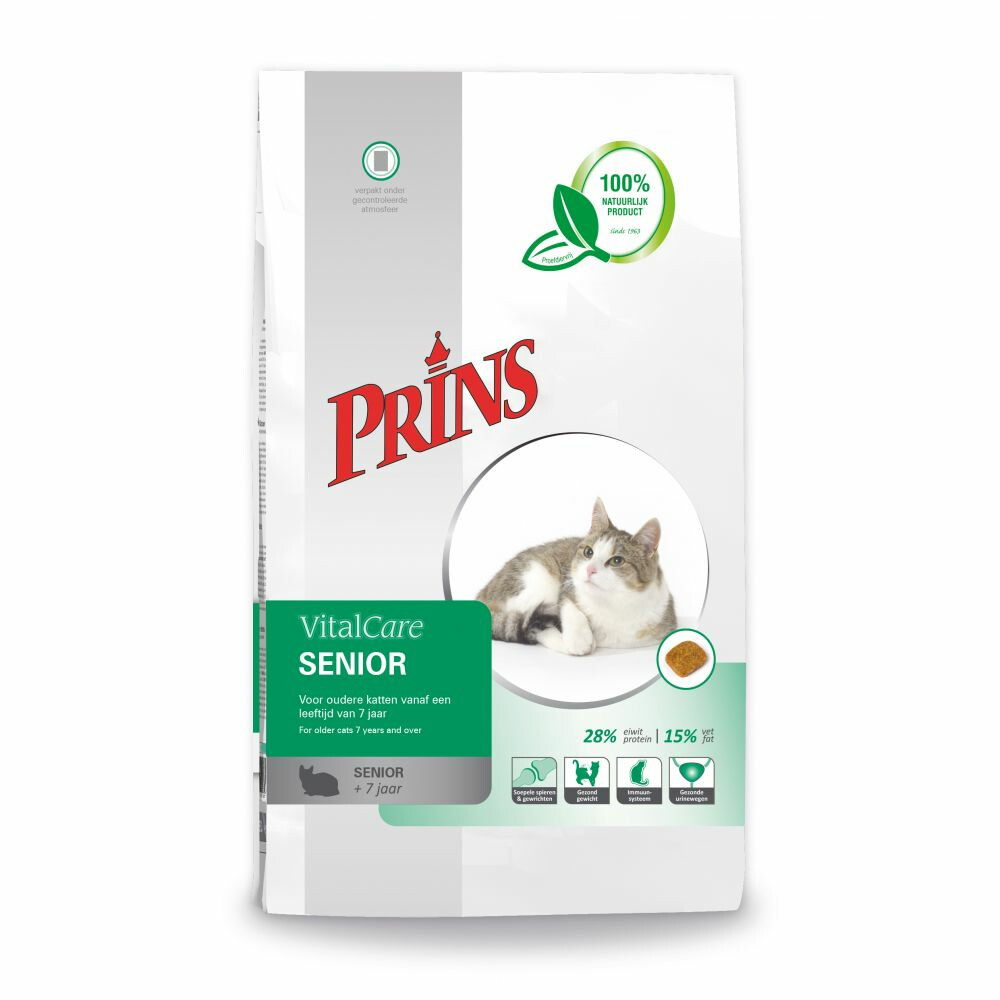 Prins VitalCare Senior Kattenvoer 10 kg