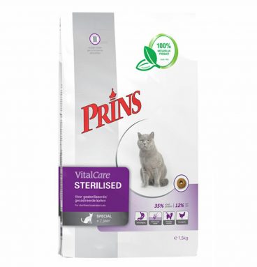 Prins VitalCare Sterilised Kattenvoer 1