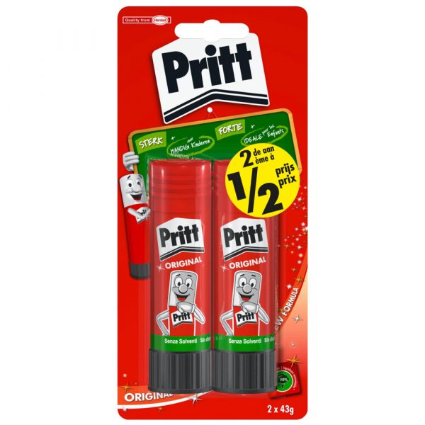 Pritt Plakstift Original 2 x 43 gr