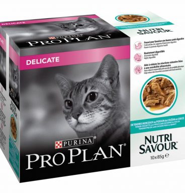 Pro Plan Delicate Nutrisavour Adult Zeevis 10 x 85 gr