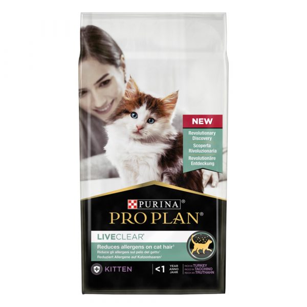 Pro Plan LiveClear Sterilised Kitten Kalkoen 1