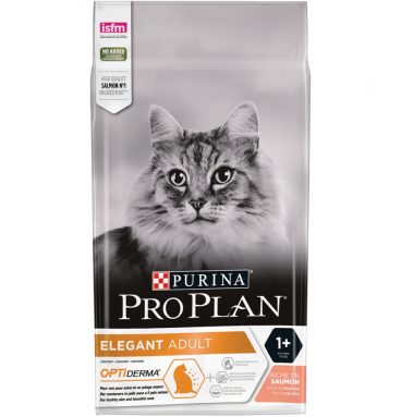 6x Pro Plan Optiderma Elegant Adult Zalm 1.5 kg