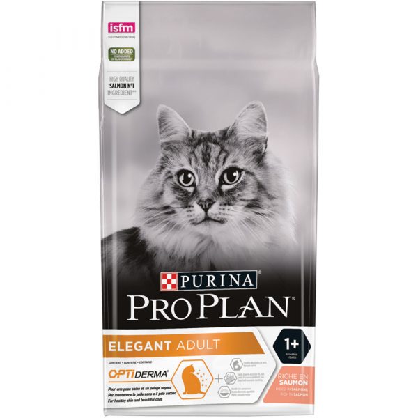 6x Pro Plan Optiderma Elegant Adult Zalm 1.5 kg