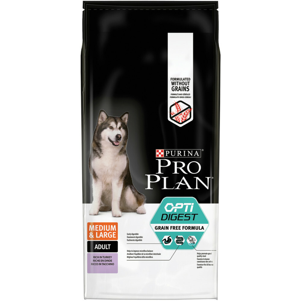 Pro Plan Optidigest Adult Graanvrij Medium - Large 12 kg