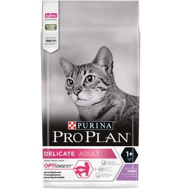 6x Pro Plan Optidigest Delicate Adult Kalkoen - Rijst 1