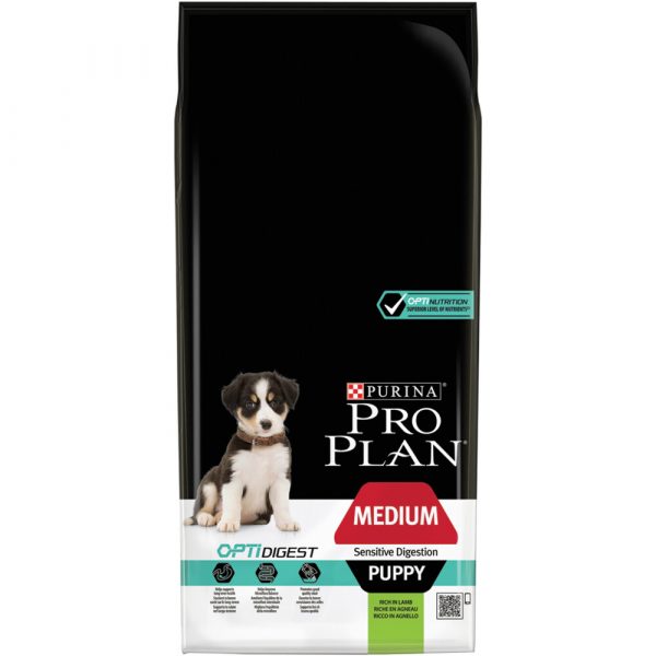 Pro Plan Optidigest Puppy Sensitive Digestion Medium 12 kg