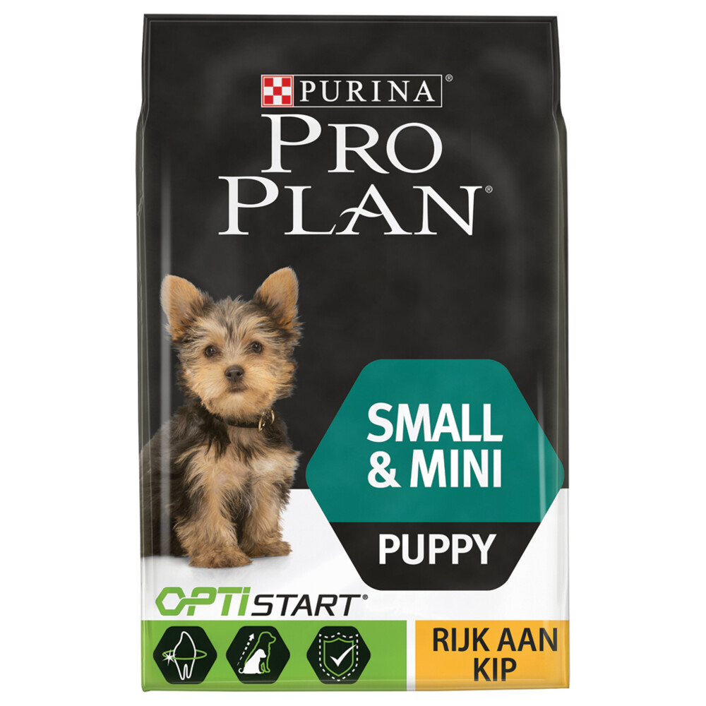 4x Pro Plan Optistart Puppy Small - Mini 3 kg