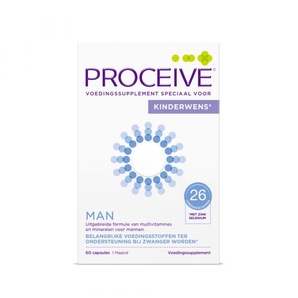 Proceive Kinderwens Man 60 capsules