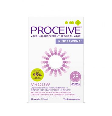 Proceive Kinderwens Vrouw 60 Capsules