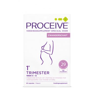 Proceive Zwangerschap Trimester 1 60 capsules