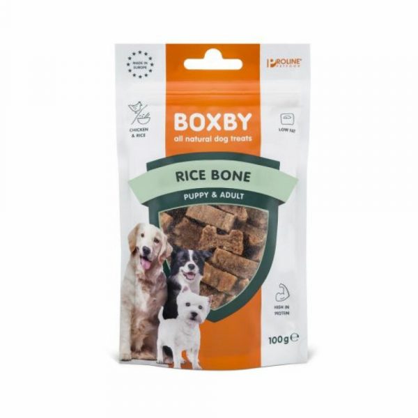 Proline Dog Boxby Rice Bone 100 gr